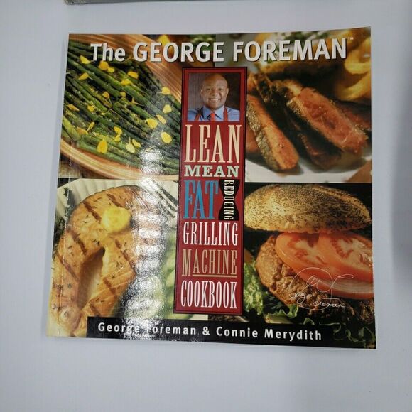 George Foreman Family Size Plus Grill with Cookbook GR26CB EXTRA LARGE XL White - Picture 12 of 16